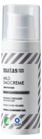 Matas Striber Mild Dagcreme til Normal/Kombineret Hud Uden Parfume 50 ml