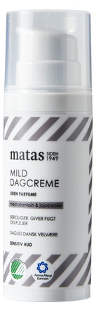 Matas Striber Mild Dagcreme til Sensitiv Hud Uden Parfume 50 ml