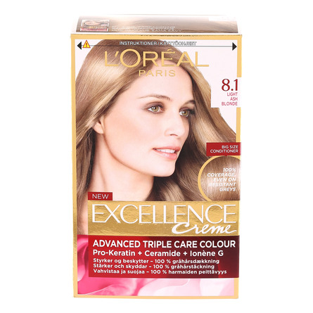 L'Oréal Paris Excellence Creme 8.1 Lysblond