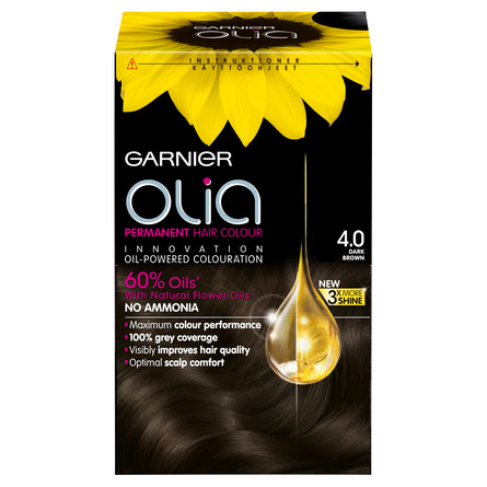 Garnier Olia Dark Brown 4,0