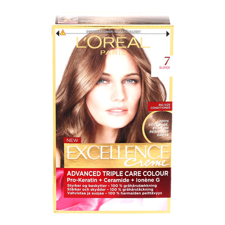 L'Oréal Paris Excellence Creme 7 Naturlig Blond