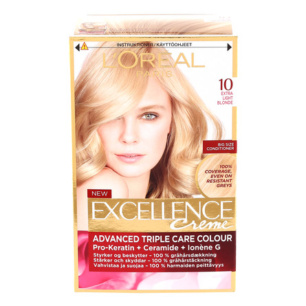 L'Oréal Paris Excellence Creme 10 Ekstra Lysblond