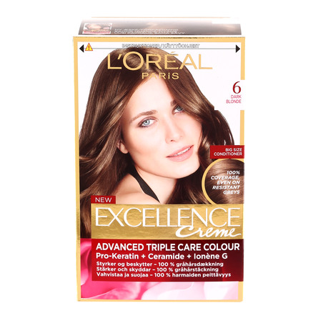 L'Oréal Paris Excellence Creme 6 Mørkeblond