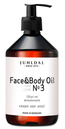 Juhldal Face & body Oil, 500 ml.