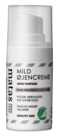 Matas Striber Mild Øjencreme til Sensitiv Hud Uden Parfume 15 ml