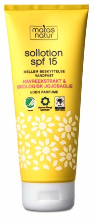 Matas Natur Sollotion SPF 15 200 ml