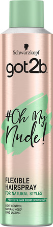 Schwarzkopf Got2b #OhMyNude Flexible Hairspray 300 ml