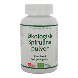 The power of plants Spirulina pulver Ø 160 g