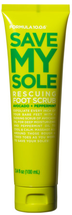 Formula 10.0.6 Save My Sole Foot Scrub 100 ml