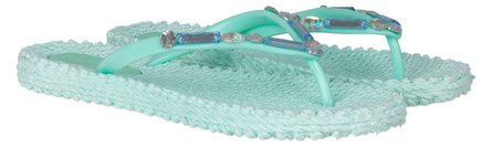 Ilse Jacobsen Flip Flop with Stones Jade Mint Str. 39