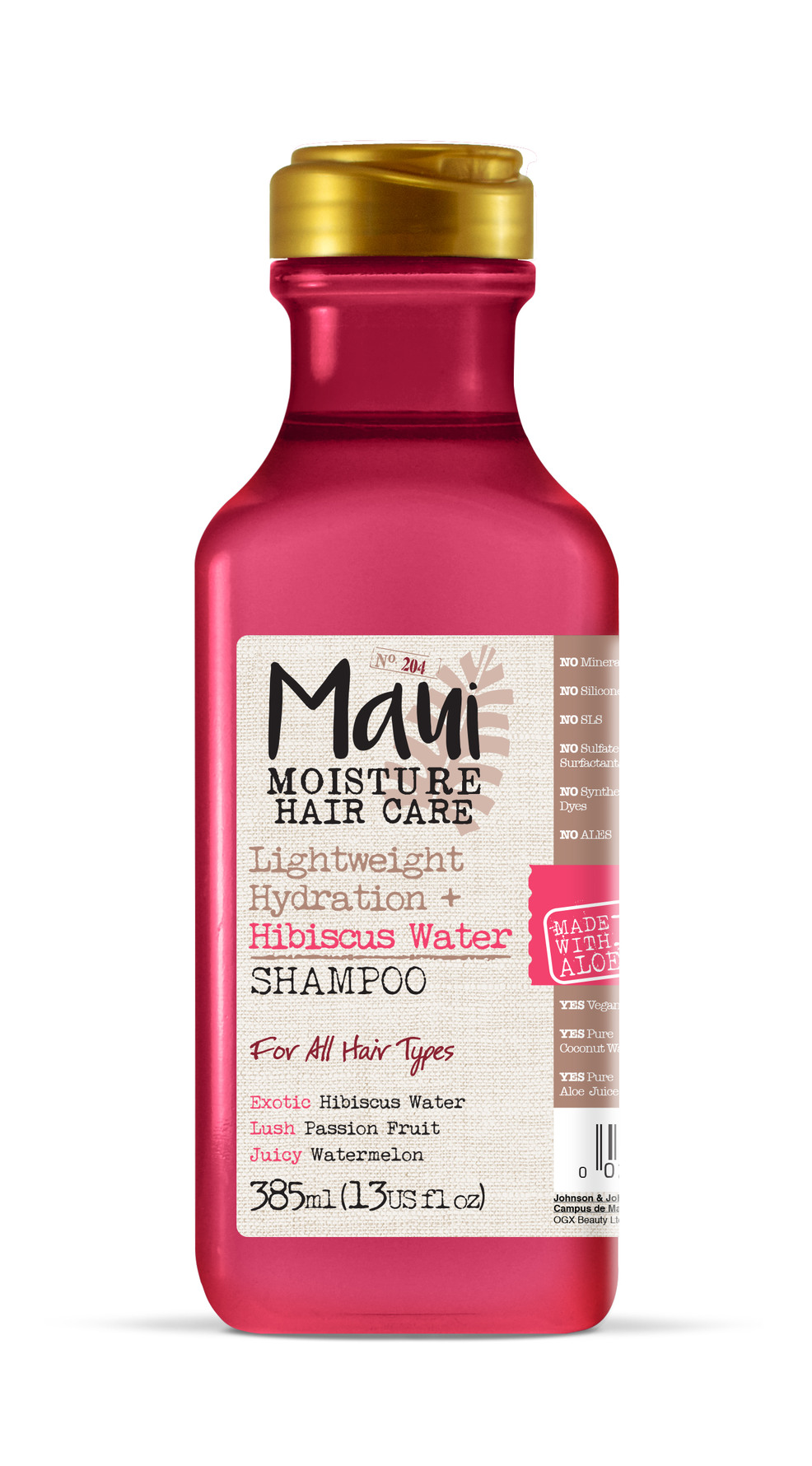 Køb MAUI Shampoo Hibiscus Water 385 ml Matas