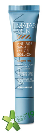 Matas Striber Men Anti Age 3-in-1 Eye Gel Roll-on til Sensitiv Hud Uden Parfume 15 ml