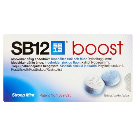 SB12 Boost Strong Mint 10 stk.