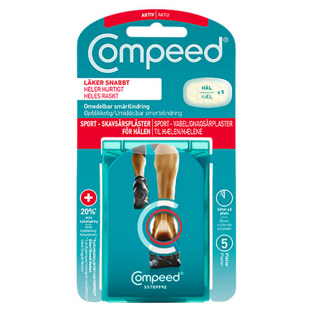 Compeed Sport Vabelplaster medium 5 stk.