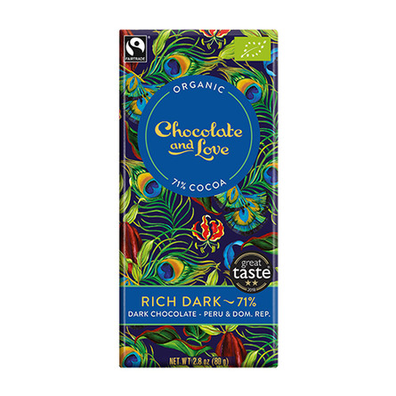 Chokolade Rich dark 71% Ø 80 g