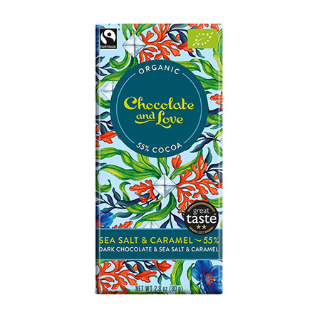 Chokolade Sea Salt 55% Ø 80 g
