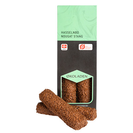 Nougat stang hasselnød Ø 75 g