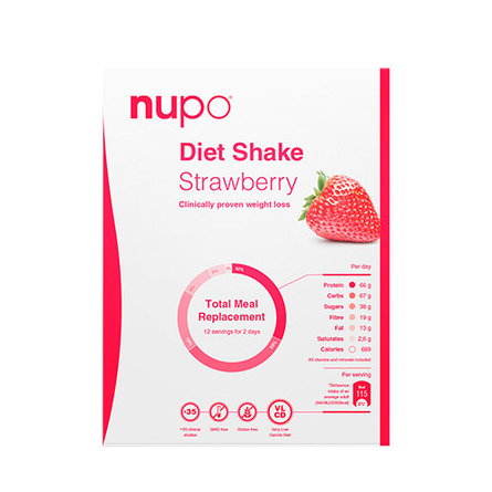 Nupo Diet - Jordbær 384 g