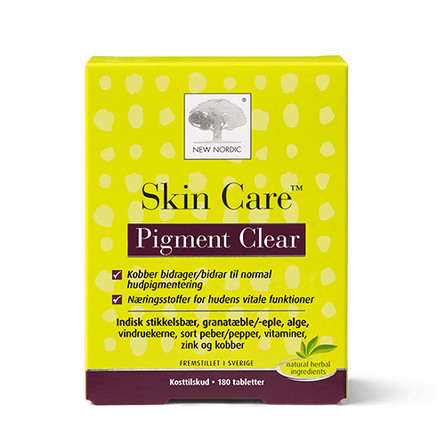 New Nordic Skin Care™ - Pigment Clear 180 tabl.