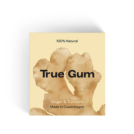 True Gum Ginger & Turmeric 20 gr.