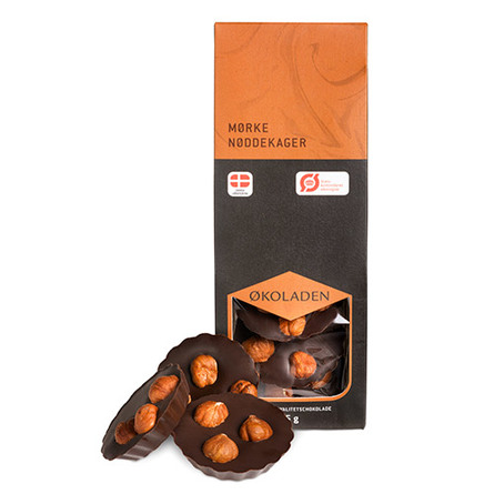 Nøddekage mørk Ø 75 g