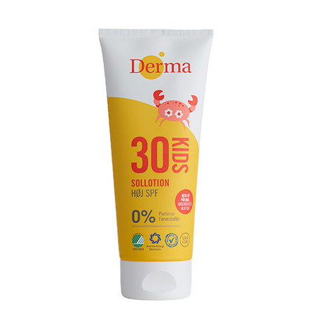 Derma Kids Sollotion Høj SPF 30 200 ml