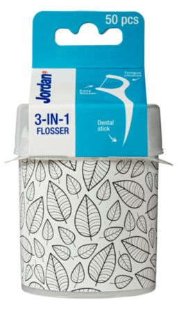Jordan 3-in-1 Flosser 50 stk
