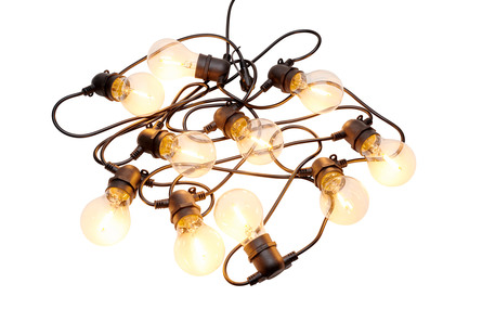 Sirius Tobias Suppleringskæde 10 Lys Klare LED-pærer