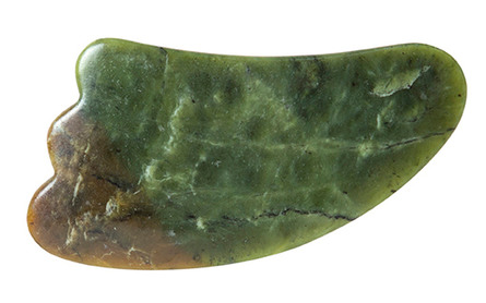 A Pure Mind Gua Sha Grøn Jade