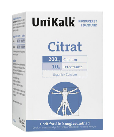 Unikalk Citrat 130 tabl