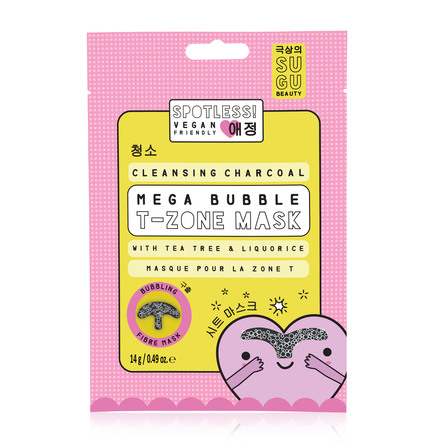 Sugu Spotless Boblende Sheetmaske til T-zonen 14 g