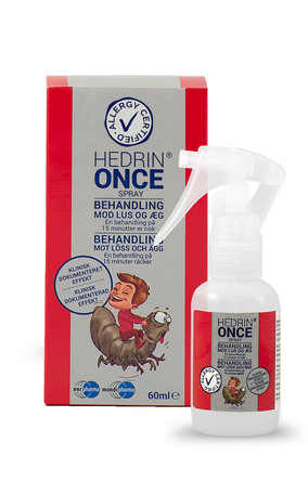 Hedrin ONCE Spray Gel 60 ml