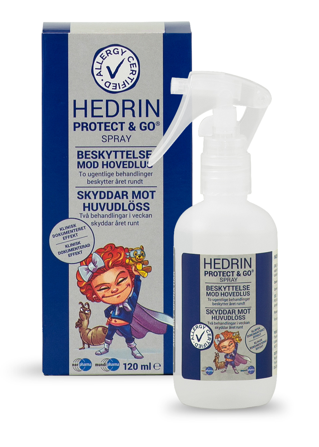 Køb Hedrin Protect & Go spray 120 ml Matas