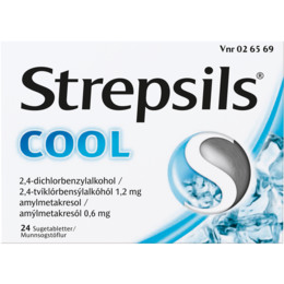 Strepsils Cool sugetablet 24 stk