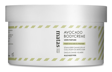 Matas Striber Avocado Bodycreme Uden Parfume 250 ml