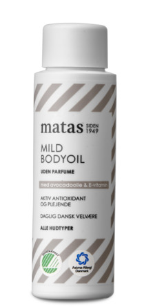 Matas Striber Mild Body Oil 40 ml, rejsestørrelse