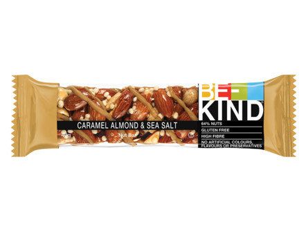 BE-KIND Caramel, Almond & Seasalt 40 gr.
