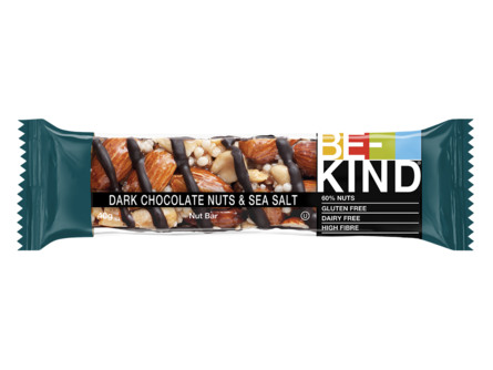 BE-KIND Dark Chocolate Nuts & Seasalt 40 gr.