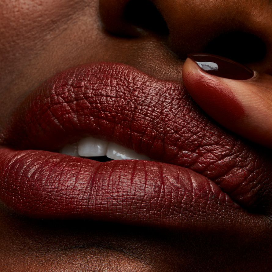 MAC Powder Kiss Lipstick Devoted To Chili Matte