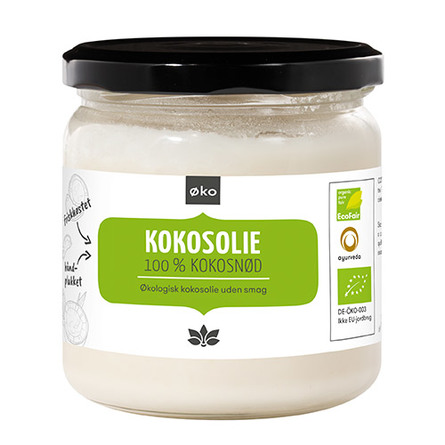 Kokosolie (u.smag - ideel til stegning) Ø 300 g