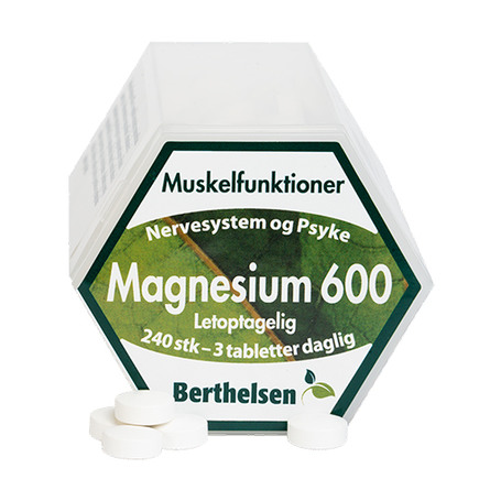 Berthelsen Magnesium 600 240 tabl.