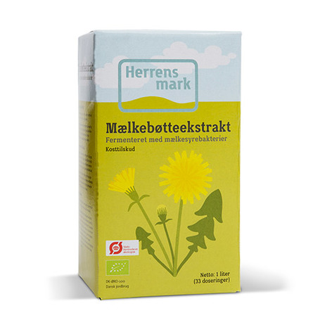 Herrens Mark Mælkebøtteekstrakt Øko bag-in-box 1 l