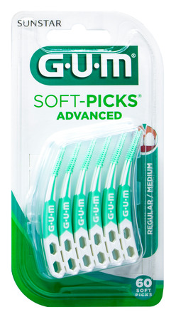 GUM Soft-Picks Advanced str M 60 stk
