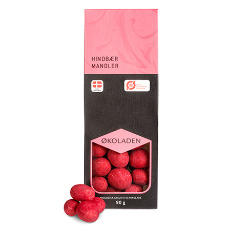 Hindbær mandler Ø 90 g