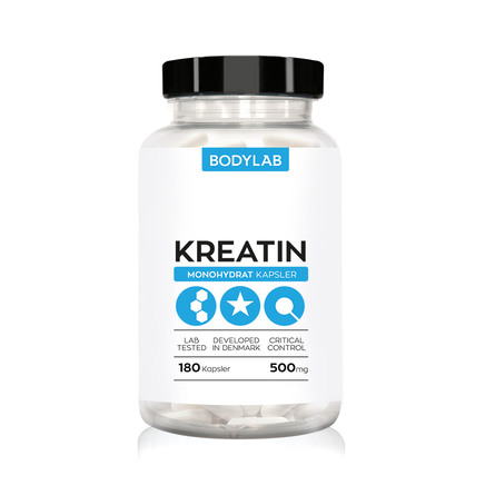 BodyLab Kreatin kapsle 80 stk. 500 mg