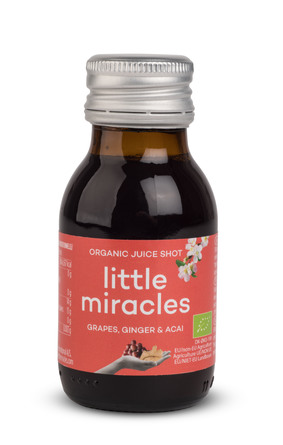 Little Miracles Grape, Ginger & Acai juiceshot 60 ml