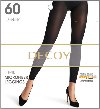 Decoy Microfiber Leggings 3D Sort 60 Den. M/L