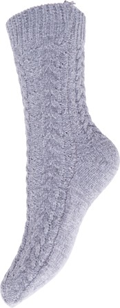 Laze Cosy strømpe grå One size