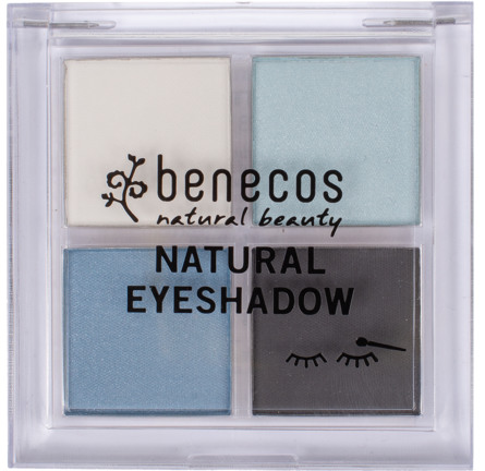 Benecos Quattro Eyeshadow True Blue