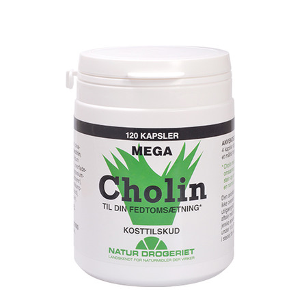 Natur Drogeriet Mega Cholin 120 kaps.